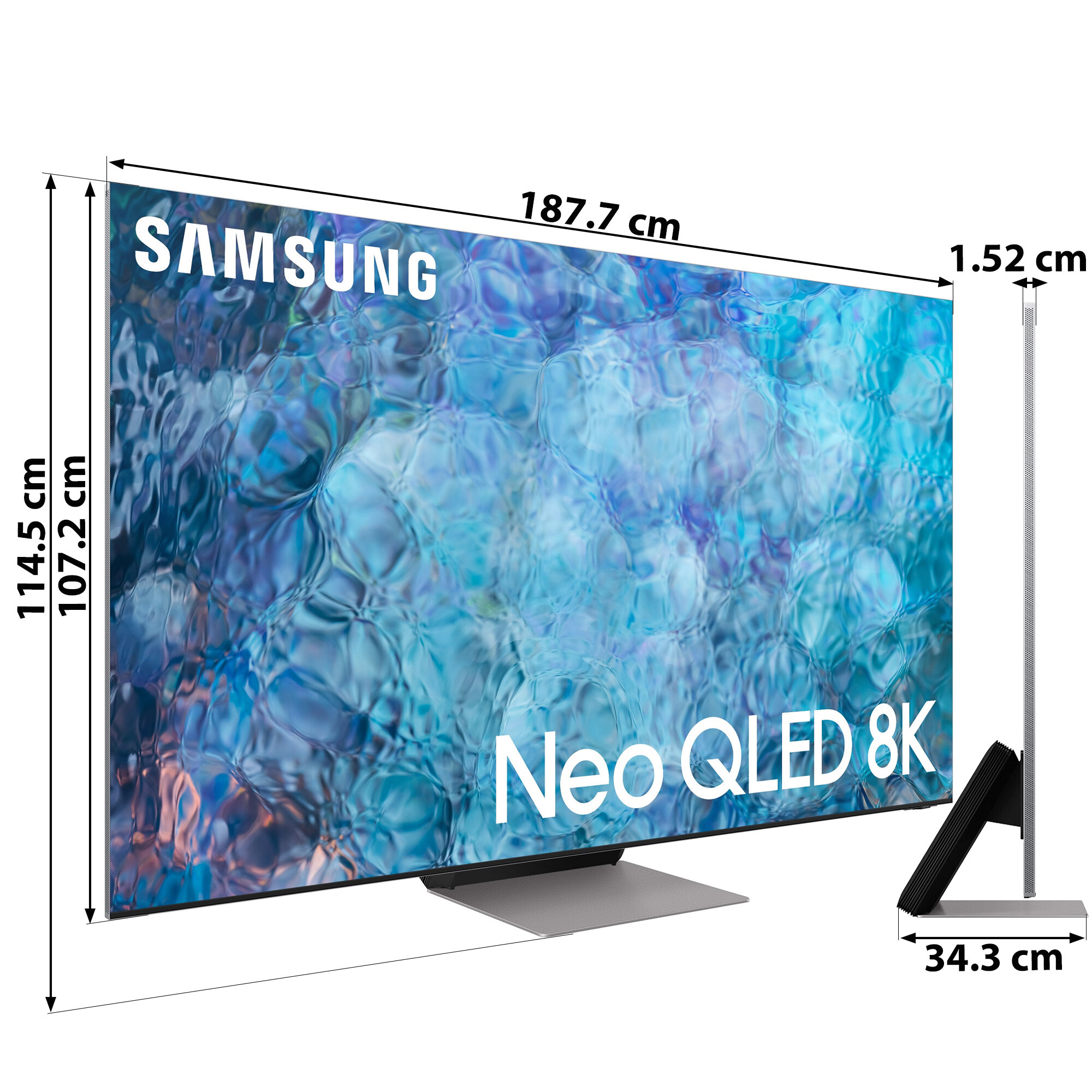 Telewizor Samsung QE85QN900ATXXH 85" 8K Ultra HD