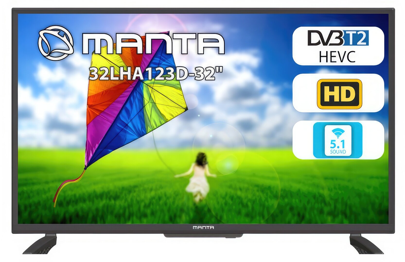 Telewizor Manta 32LHA123D 32" HD Ready