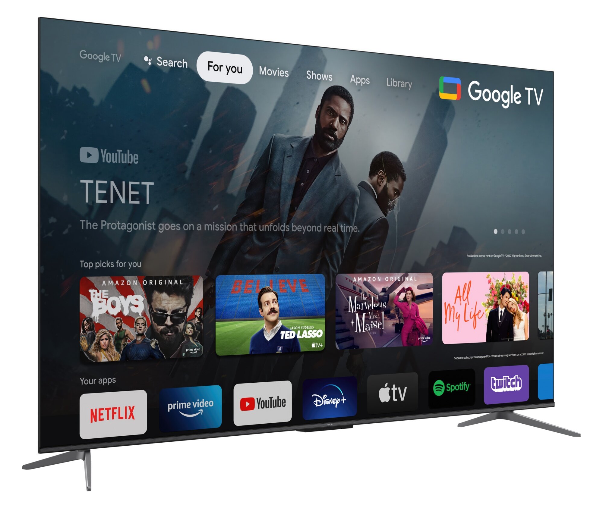 Telewizor TCL 65C645 65" 4K Ultra HD