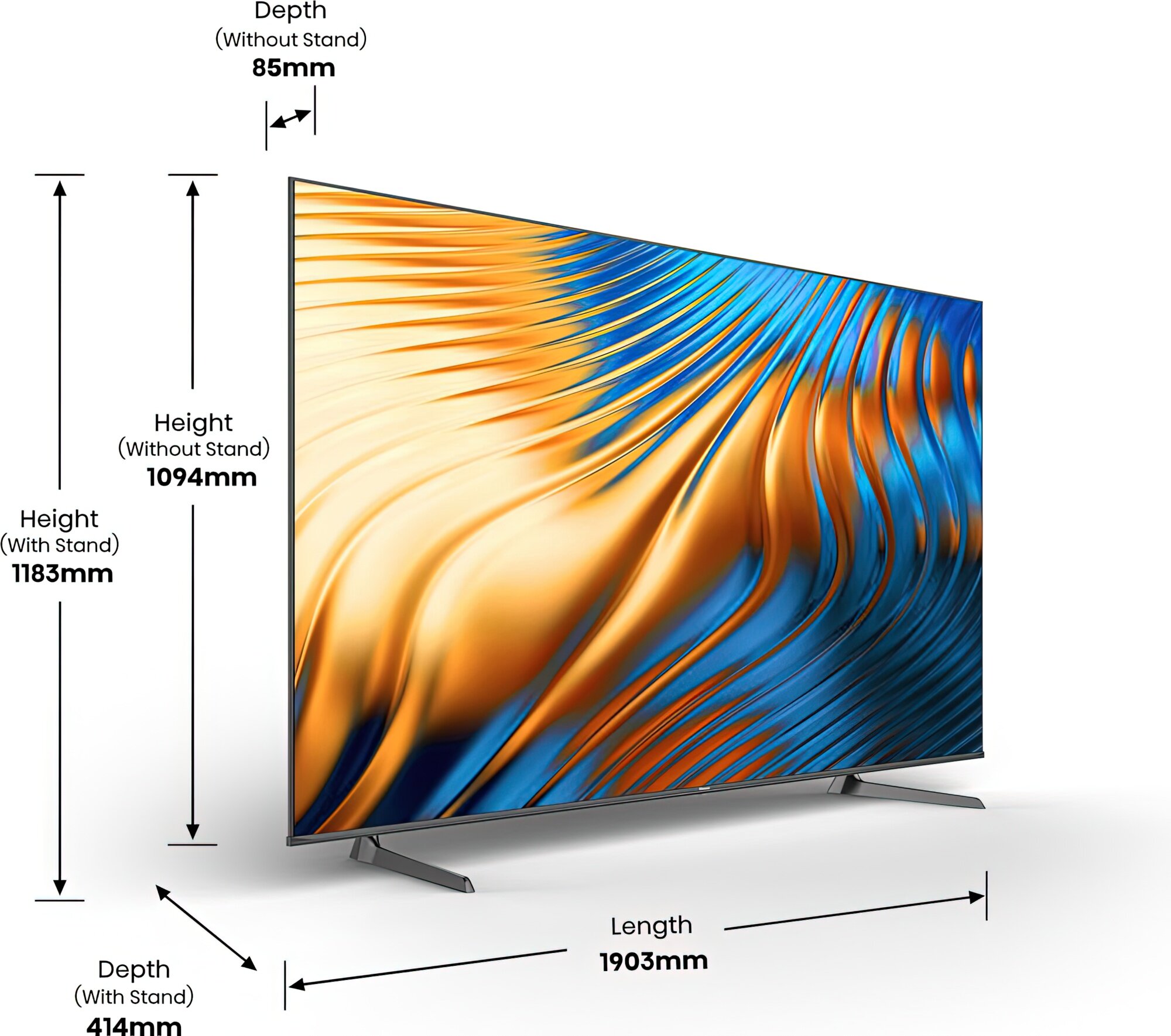 Telewizor Hisense 85A6BG 85" 4K Ultra HD