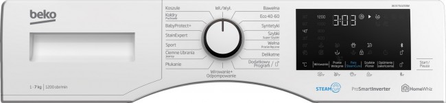 Pralka Beko WUV7632XBW 7kg 1200obr./min