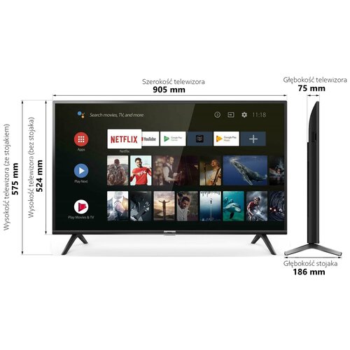 Telewizor TCL 40ES560 40" Full HD