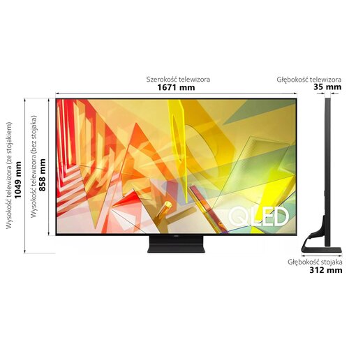 Telewizor Samsung QE75Q90T 75" 4K Ultra HD