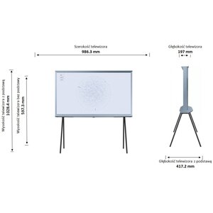 Telewizor Samsung QE43LS01TBUXXH 43" 4K Ultra HD