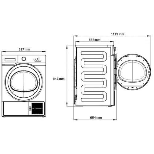 Suszarka Beko DH8536DRTH