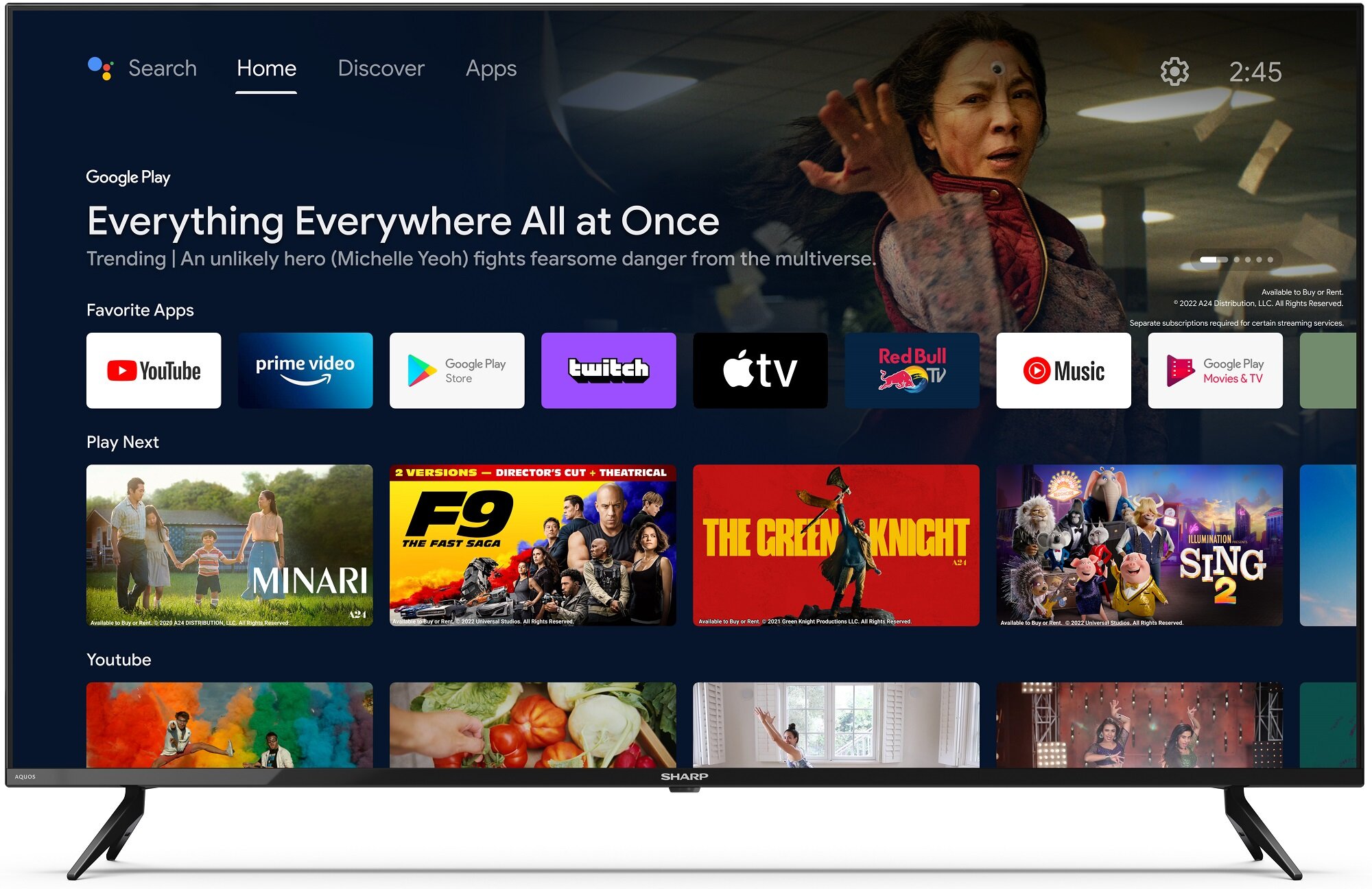 Telewizor Sharp 50LF1EA 50" 4K Ultra HD