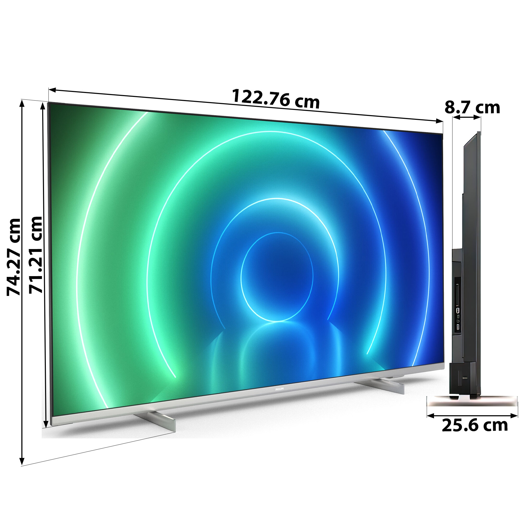 Telewizor Philips 55PUS7556/12 55" 4K Ultra HD