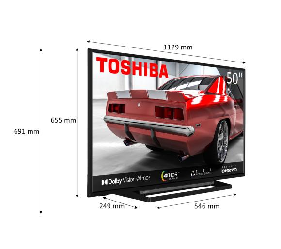 Telewizor TOSHIBA 50UL3C63DG 50" 4K Ultra HD